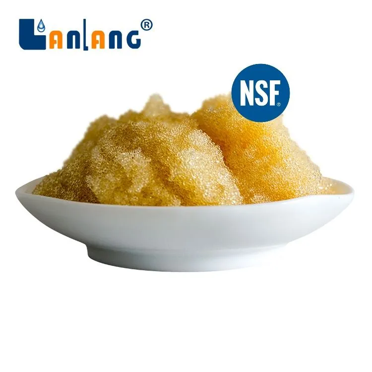 Ion Exchange Resin For Softening